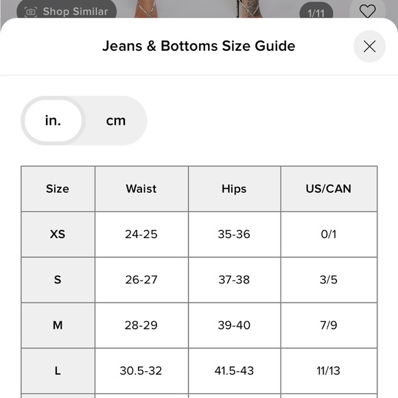 Cargo Skinny Jeans from Fashion Nova in a size Small (26-27 waist) - Picture 4 of 5